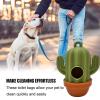 Cactus-Shaped Dog Waste Bag Dispenser view 2