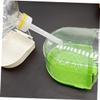 Abaodam Hanging Bird Bath for Small Parrots, PVC, Green, 1 Set view 3
