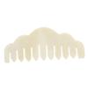 Wavy Jade Stone Comb for Head Massage, 1 Pc. view 1