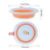 Foldable Baby Wash Basin for Newborns with Face Design view 2