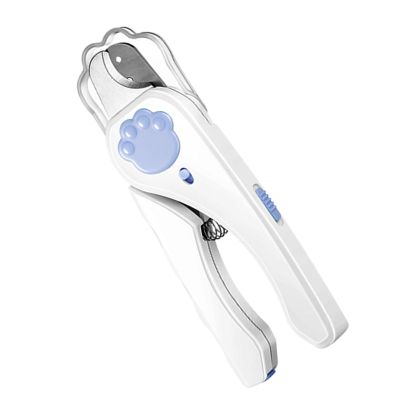 LED Cat Nail Clipper with Ergonomic Grip