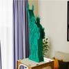 Statue of Liberty Rabbit House, 3-Story MDF Rabbit Hutch with Stairs and Doors view 3