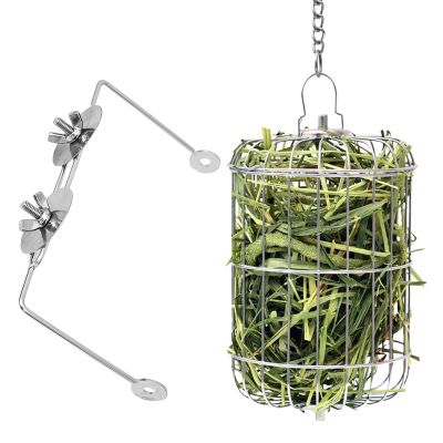 Hanging Hay Rack and Grass Feeder