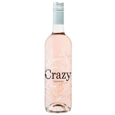 Domaine Tropez Crazy Tropez Dry Rosé Wine IGP Méditerranée, France, with FeinWert E-Book (1 x 0.75 L)