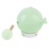 Wakects Wooden Whale Night Light, Rechargeable Portable Fish Lamp with 3 Brightness Levels, Green, 5.91 x 5 x 4.61 in view 4