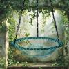 Outdoor Bird Bath - Decorative Metal Birdbath for Garden, Lawn, Balcony, or Tree view 2