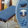 LDLCYCN 5 cm Thick Memory Foam Lash Bed Topper, Non-Slip Massage Table Mattress Pad, No Hole, Coffee, 180 x 70 cm view 3
