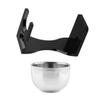 Veemoon Clear Acrylic Razor and Shaving Brush Stand Set view 1