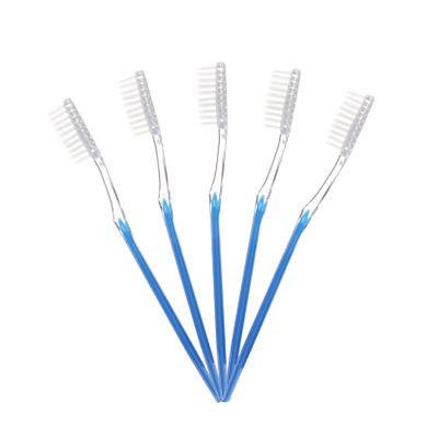 30-Pack Disposable Toothbrushes for Travel, Lightweight Plastic Toothbrushes