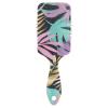 Antistatic Hair Brush with Tropical Leaf Design for Hair Growth, Scalp Massage, Ergonomic Handle, and Anti-Frizz view 1