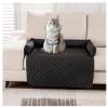 BLGVGKLPNT Pet Cooling Mat, Soft Reversible Dog Bed, Black, 90 x 120 cm view 1