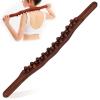 Wooden Gua Sha Massage Stick with 31 Massage Beads view 1