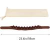 Wooden Gua Sha Massage Stick with 31 Massage Beads view 2