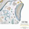 Chilsuessy Baby Sleeping Bag, 2.5 TOG Winter Sleeping Bag, Cotton, Sleeveless, Beautiful Forest, 90 cm, Baby Height 85–95 cm view 2