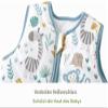 Chilsuessy Baby Sleeping Bag, 2.5 TOG Winter Sleeping Bag, Cotton, Sleeveless, Beautiful Forest, 90 cm, Baby Height 85–95 cm view 3