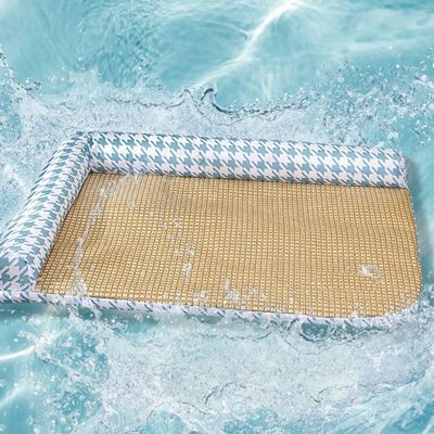 BANTASE Cat Cave, Cat Bed, Pet Nest, Foldable, for Cats or Small Dogs, Very Soft Cooling Mat, Non-Slip Bottom (A, XL (80cm*60cm))