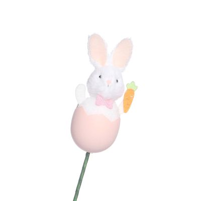 YIGZYCN Easter Bunny Egg Pick, 35 cm, Light Green