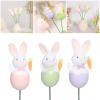 YIGZYCN Easter Bunny Egg Pick, 35 cm, Light Green view 2