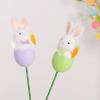 YIGZYCN Easter Bunny Egg Pick, 35 cm, Light Green view 3