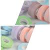 OATIPHO 3 Sets Eyelash Extension Tape, Skin-Friendly and Breathable, for Lash Grafting and Isolation, Green and Blue, 8 Rolls x 3 view 3