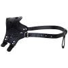 ZYKEJJDDAK PU Dog Muzzle view 1