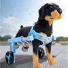 Dog Wheelchair, Improved Pet Wheelchair, Easy to Load and Unload, Buckle Design, Quiet EVA Tires, for Small Pets, Front-Leg Walking Stabilizer (S) view 1
