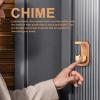 Wooden Door Chime - Vintage Style, Magnetic Mount view 2