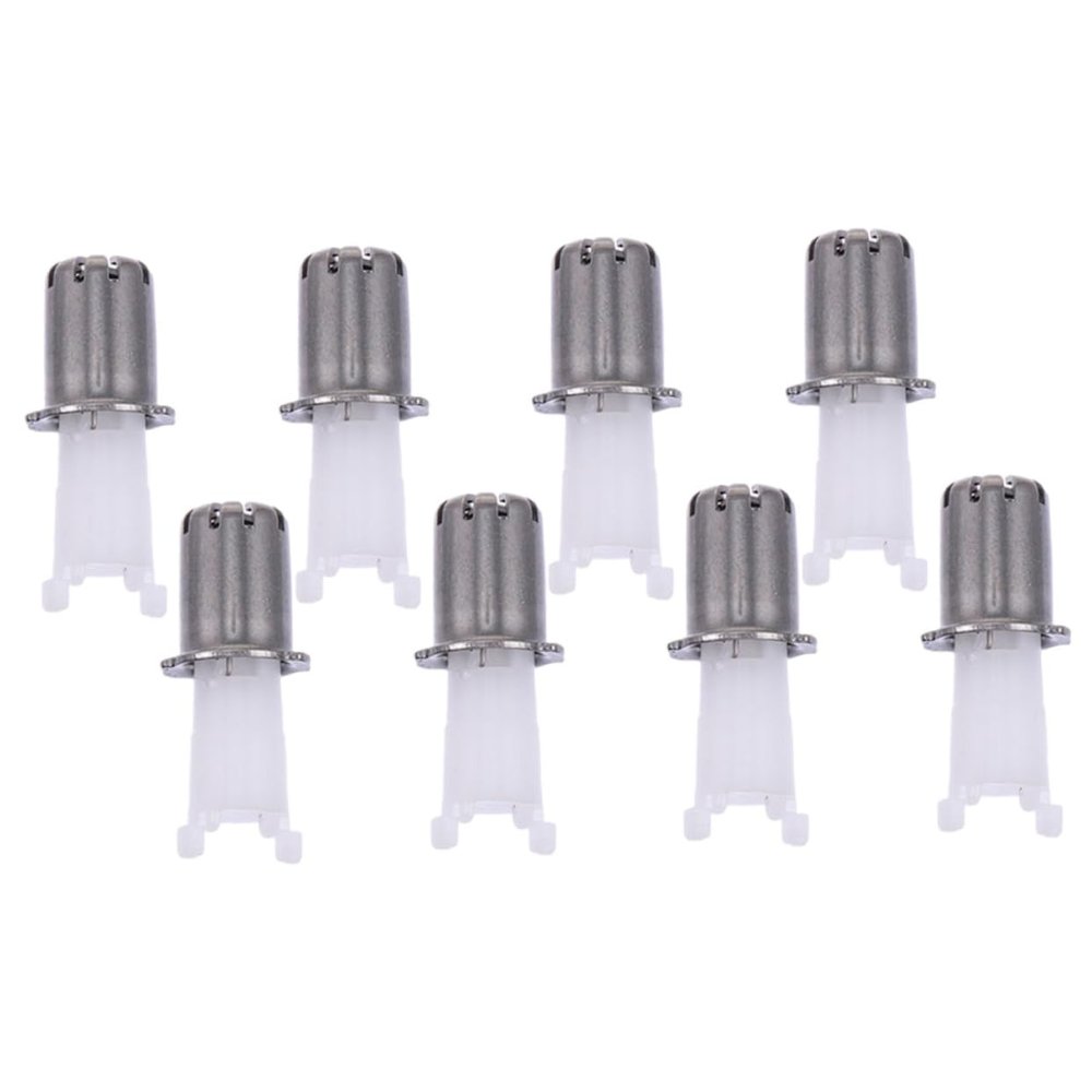 8-Piece ABS Replacement Heads for Steel Nose Hair Trimmer