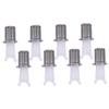 8-Piece ABS Replacement Heads for Steel Nose Hair Trimmer view 1