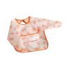Water-Resistant Long-Sleeve Baby Feeding Bib, Cartoon Print, 6–18 Months view 1