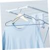 KAILIKETIY 10-Piece Kids' Clothes Hangers, Compact PVC-Coated Hangers for Clothes and Pants view 2