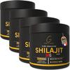 Gene & Good Shilajit Resin 4 x 50 g, Pure Himalayan Mumijo, Neutral Taste, Mineral-Rich Natural Herbal Supplement view 1