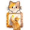 Duqulle Cat Scratcher - Wall-Mounted Interactive Cat Toy view 1