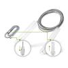 LAIOUSN Aquarium Filter Hose Brush Set with Flexible Steel Spring view 3