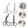Gogogmee 5-Set Stainless Steel Eyebrow Tweezers, Curved and Straight Tips, 20 Pieces view 2