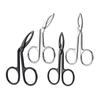 Gogogmee 5-Set Stainless Steel Eyebrow Tweezers, Curved and Straight Tips, 20 Pieces view 4
