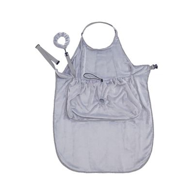 Portable Adjustable Pet Apron Harness, Hands-Free Carrier for Cats and Small Dogs, with Spacious Pocket