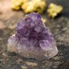 Cocoarm Amethyst Cluster Crystal Quartz Rock Specimen for Home Decor, Meditation, Healing, Feng Shui, Stone Collection, DIY view 4