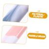 FRCOLOR 4-Piece Portable Travel Toothbrush Case Set, Sakura and Blue view 3