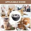 Wall-Mounted Elevated Pet Food Bowl for Dogs view 4