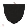 Tstorage 20L Small Trash Can Liners, Black Garbage Bags, 6 Rolls, 150 Pieces view 2