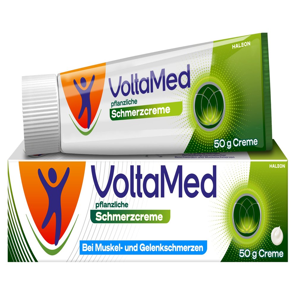 VoltaMed Herbal Pain Cream, 50 g, Naturally Effective