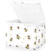 famyily Cute Bees Storage Box with Handle, White view 2