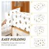 famyily Cute Bees Storage Box with Handle, White view 4