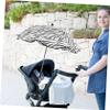 BESPORTBLE Adjustable UV-Protective Stroller Umbrella with Removable Holder view 4