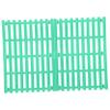 HEMOTON 2-Pack Rabbit Cage Floor Mats, Wear-Resistant Plastic Mats for Small Animals view 1