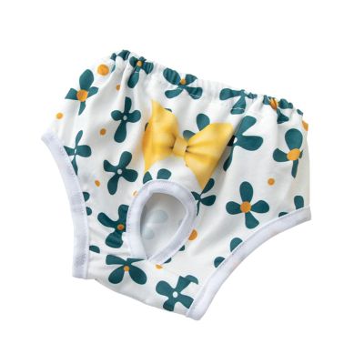 Soft Period Pants with Colorful Pattern for Dogs