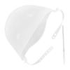 Veemoon Silicone Hair Highlighting Cap with Hook and Punched Holes, Reusable White Cap view 1