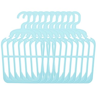 Gatuida Plastic Pet Clothing Hangers, 10-Pack, Lightweight, Non-Slip