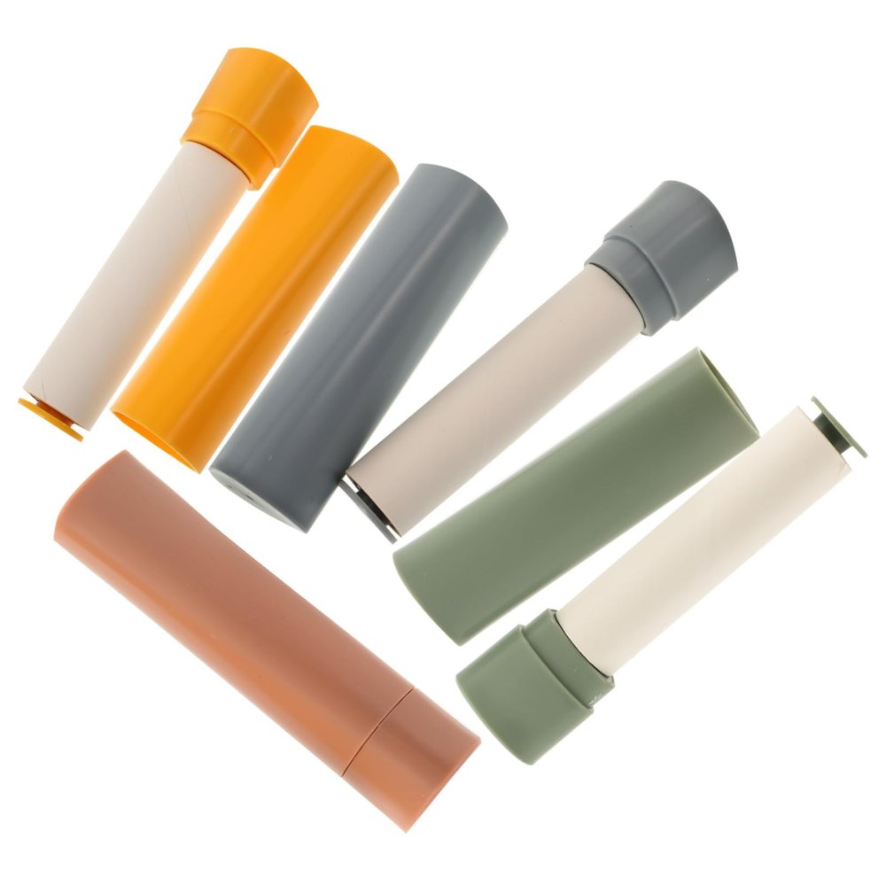VILLFUL Small Portable Lint Roller for Pet Hair with Adhesive Paper, 4 Pieces